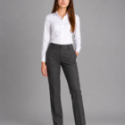 200 GreyHipster Waist School Trousers by Hunter Schoolwear