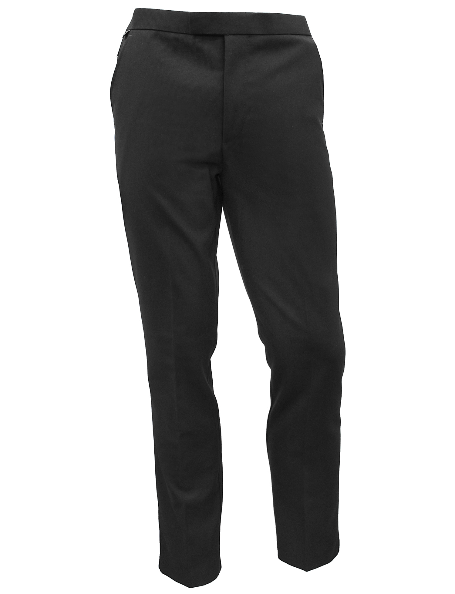 Black Sturdy Elastic Waist Boys Trousers (246) - Quality Schoolwear