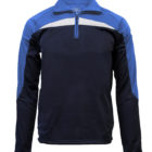 Navy/Royal/White Detroit Half zip sweatshirt from Hunter Schoolwear