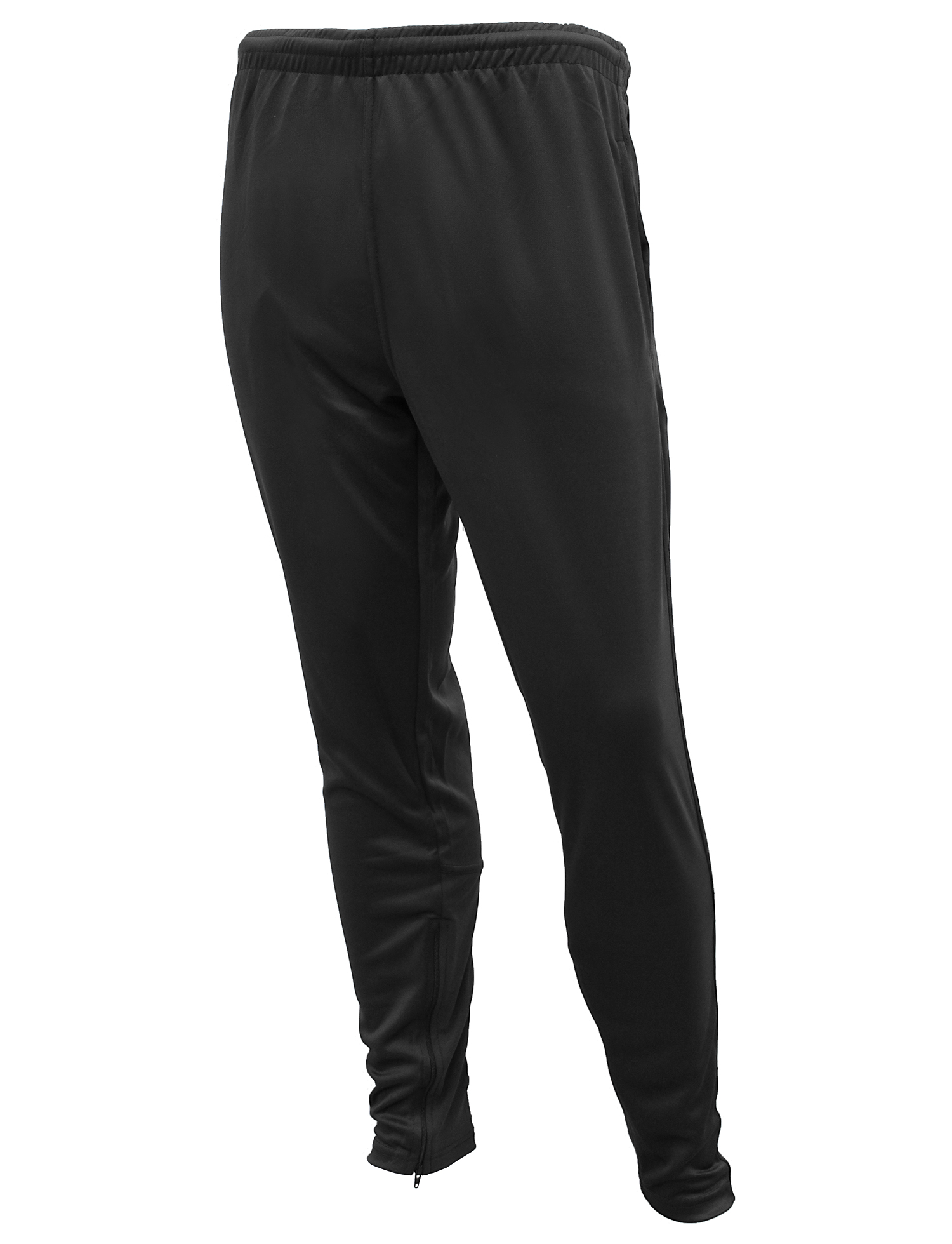 Falcon Skinny Black Track Bottoms