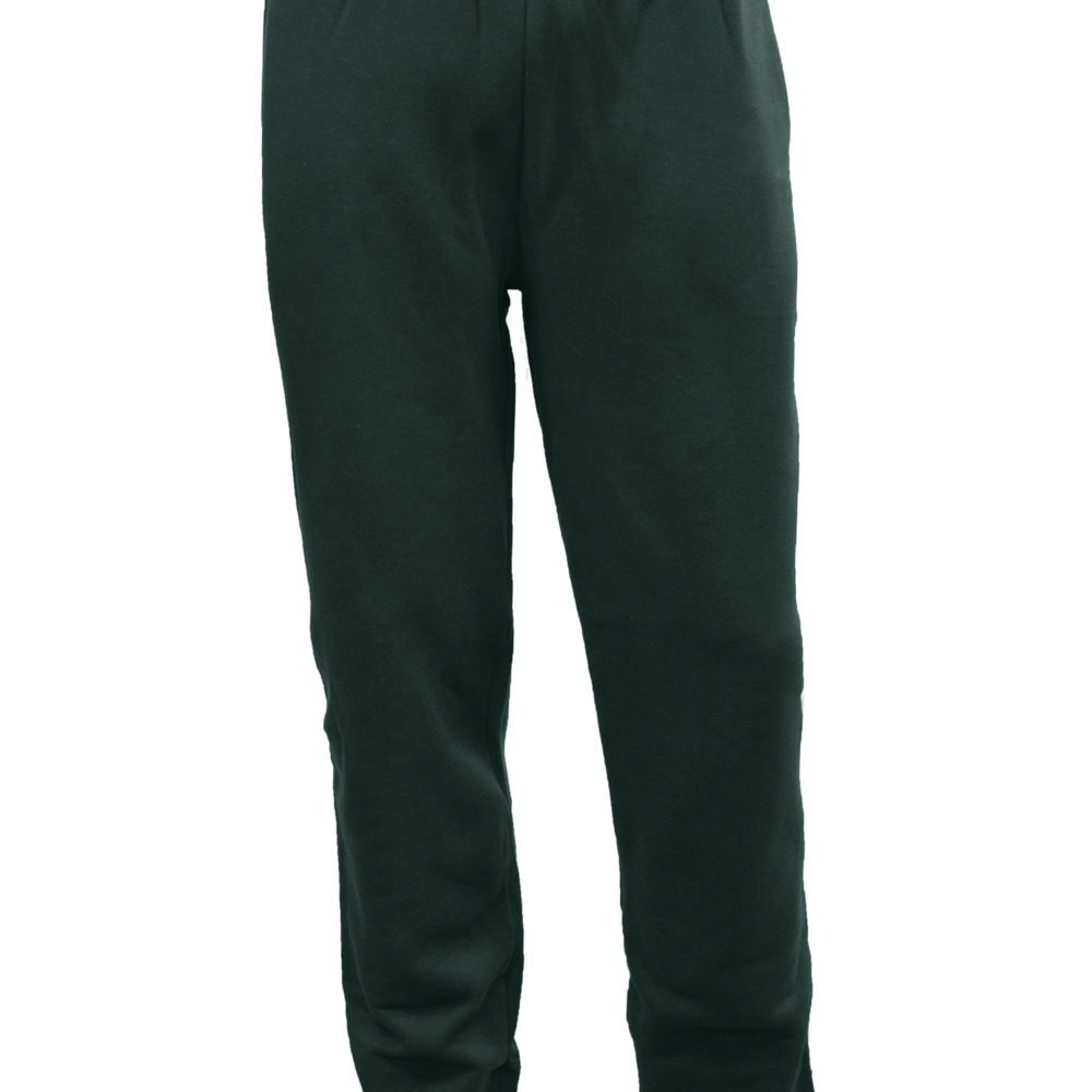boys green tracksuit bottoms