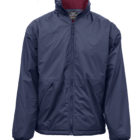 Navy/Wine Oslo Jacket by Hunter Schoolwear