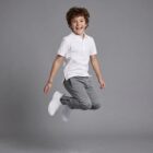 Light Grey Falcon Bottoms by Hunter Schoolwear