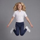 Navy Falcon Bottoms by Hunter Schoolwear