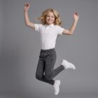 Charcoal Grey Falcon Bottoms by Hunter Schoolwear
