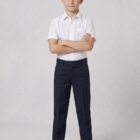 242 Zip Fly Navy Trousers by Hunter Schoolwear