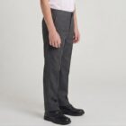242 Zip Fly Black Trousers by Hunter Schoolwear