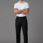 Black Regular Fit Boys Trousers by Hunter Schoolwear 444