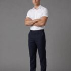 Navy Regular Fit Boys Trousers by Hunter Schoolwear 444