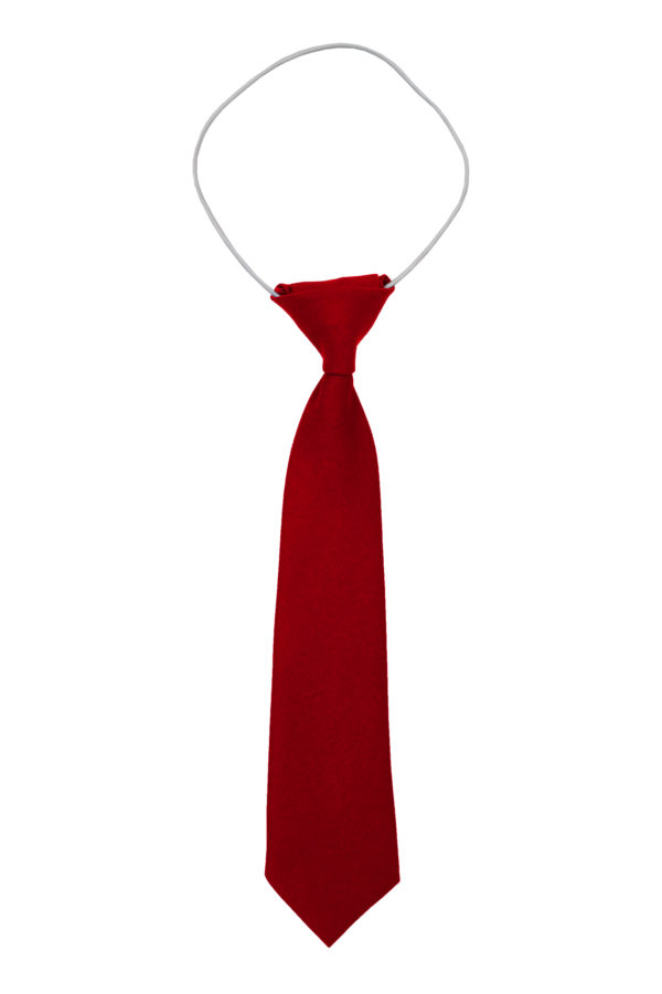 Red Elastic Tie