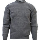 Grey Round Neck Hunter School Jumper