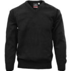 Black V Neck School Jumper by Hunter Schoolwear