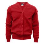 Red Cardigan by Hunter Schoolwear