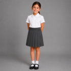 Grey Primary School uniform skirt by Hunter Schoolwear (201)