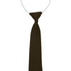 Brown Elastic Tie