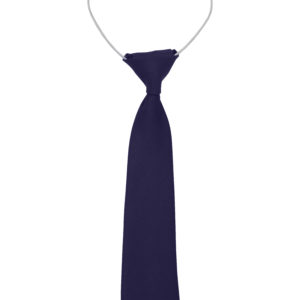 Navy Elastic Tie