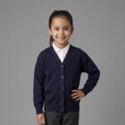 Navy School Cardigan by Hunter Schoolwear