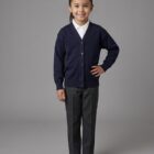 Navy School Cardigan by Hunter Schoolwear