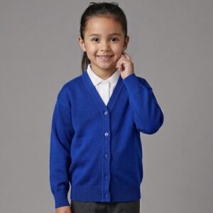 Royal Blue School Cardigan by Hunter Schoolwear