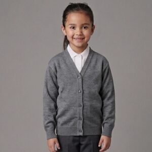 Grey School Cardigan by Hunter Schoolwear