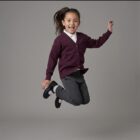 Wine School Cardigan by Hunter Schoolwear