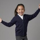 Navy School Cardigan by Hunter Schoolwear
