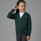 Bottle Green School Cardigan by Hunter Schoolwear