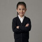 Black School Cardigan by Hunter Schoolwear