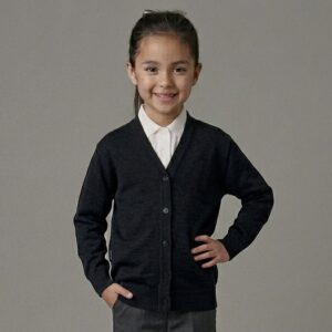 Black School Cardigan by Hunter Schoolwear