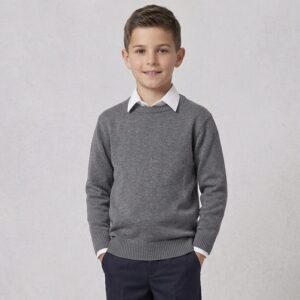 675 Round Neck School Jumper by Hunter Schoolwear