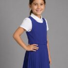 Girls School Uniform Pinafore by Hunter Schoolwear in Royal Blue (264)