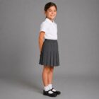 Grey Primary School uniform skirt by Hunter Schoolwear (201)
