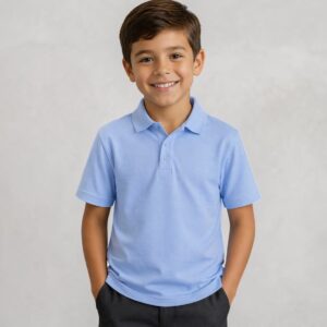 Hunter Sky Blue Polo Shirt