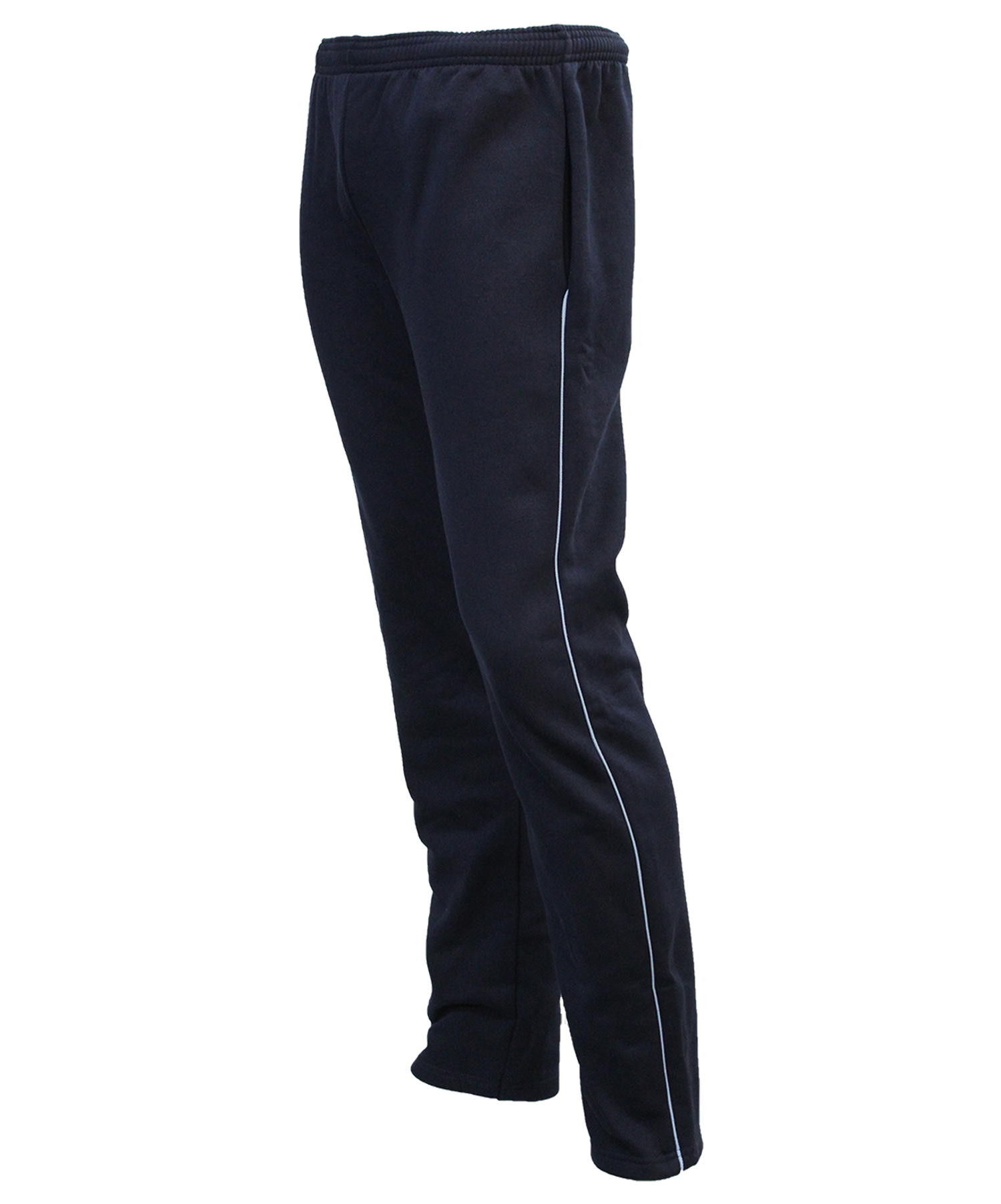 Navy/Sky Blue-piped Track Bottoms (402) - Quality Schoolwear