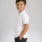 White Hunter School Polo shirt
