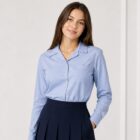 Blue Revere School Blouse 658 by Hunter Schoolwear