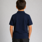 Back view of Hunter School Polo Shirt
