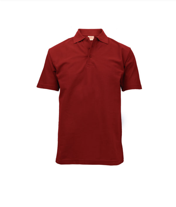 Red Polo Shirt by Hunter Schoolwear