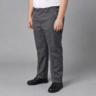 Sturdy Fit Trousers by Hunter Schoolwear in Grey