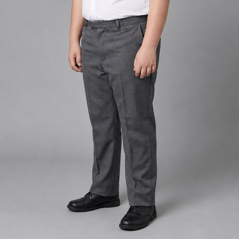 Sturdy Fit Trousers by Hunter Schoolwear in Grey