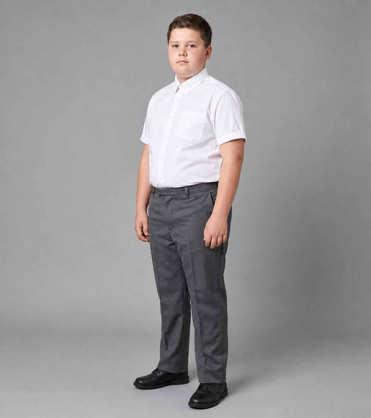 Sturdy Fit Trousers by Hunter Schoolwear in Grey Sturdy Fit Trousers by Hunter Schoolwear in Grey