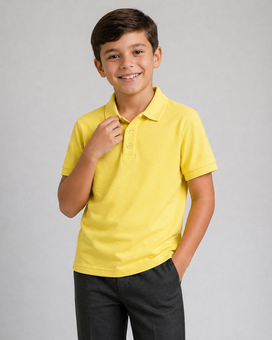 Gold Polo shirt by Hunter Schoolwear Gold Polo shirt by Hunter Schoolwear