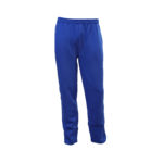 Blue Non cuff Track pants