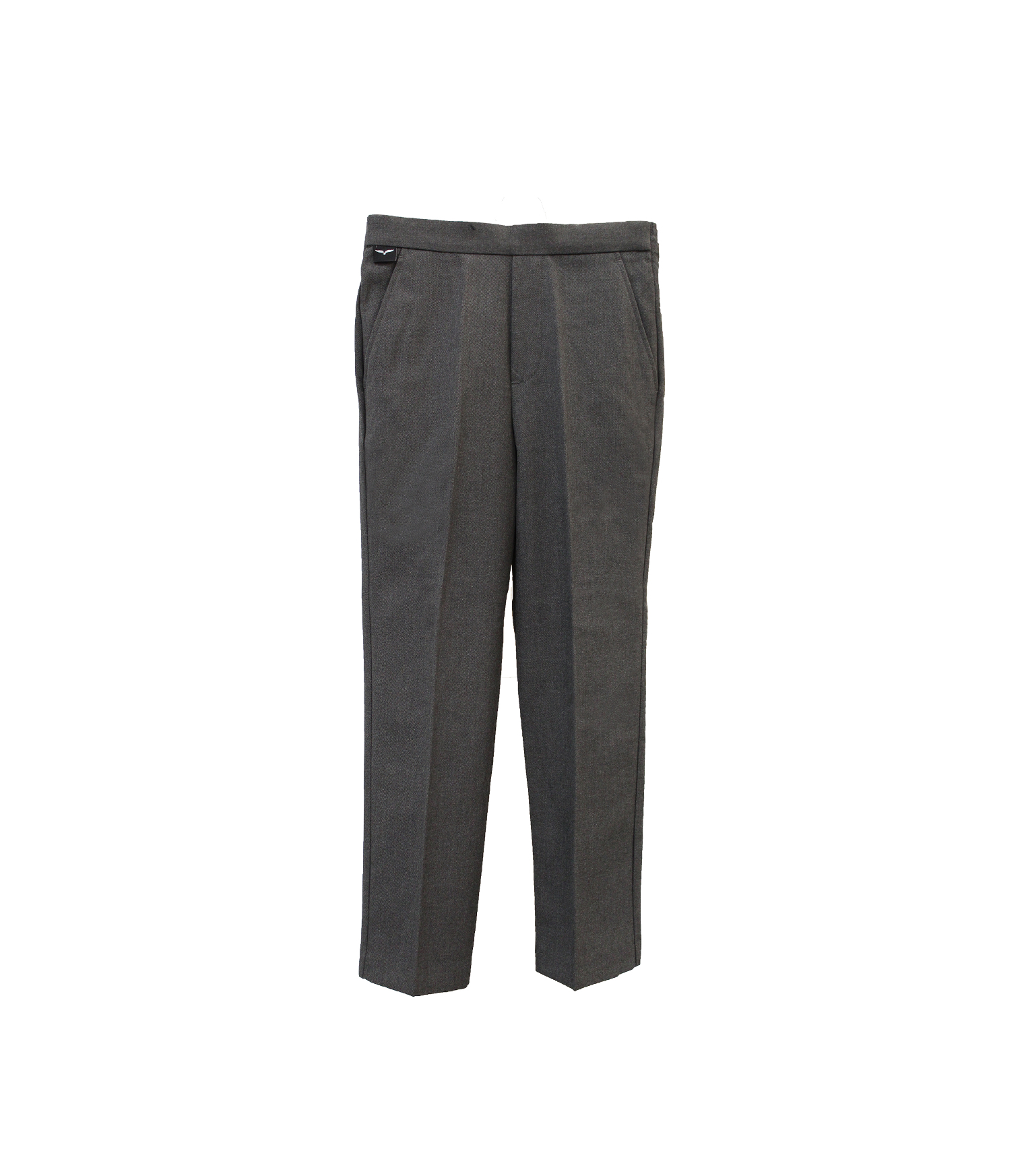 Mock Fly - Primary School Boys Trousers (241) - Grey - Quality