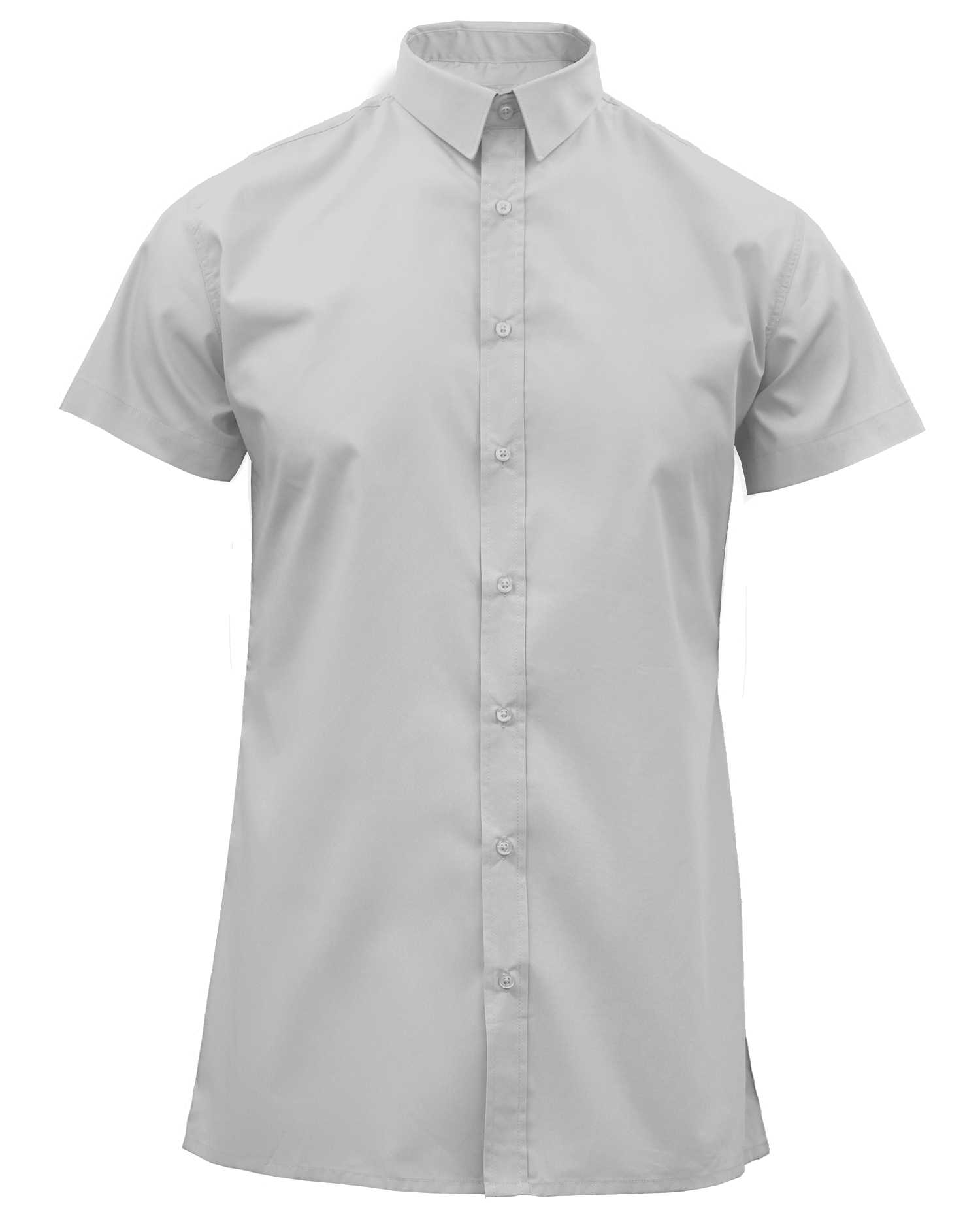 short sleeve school shirt white