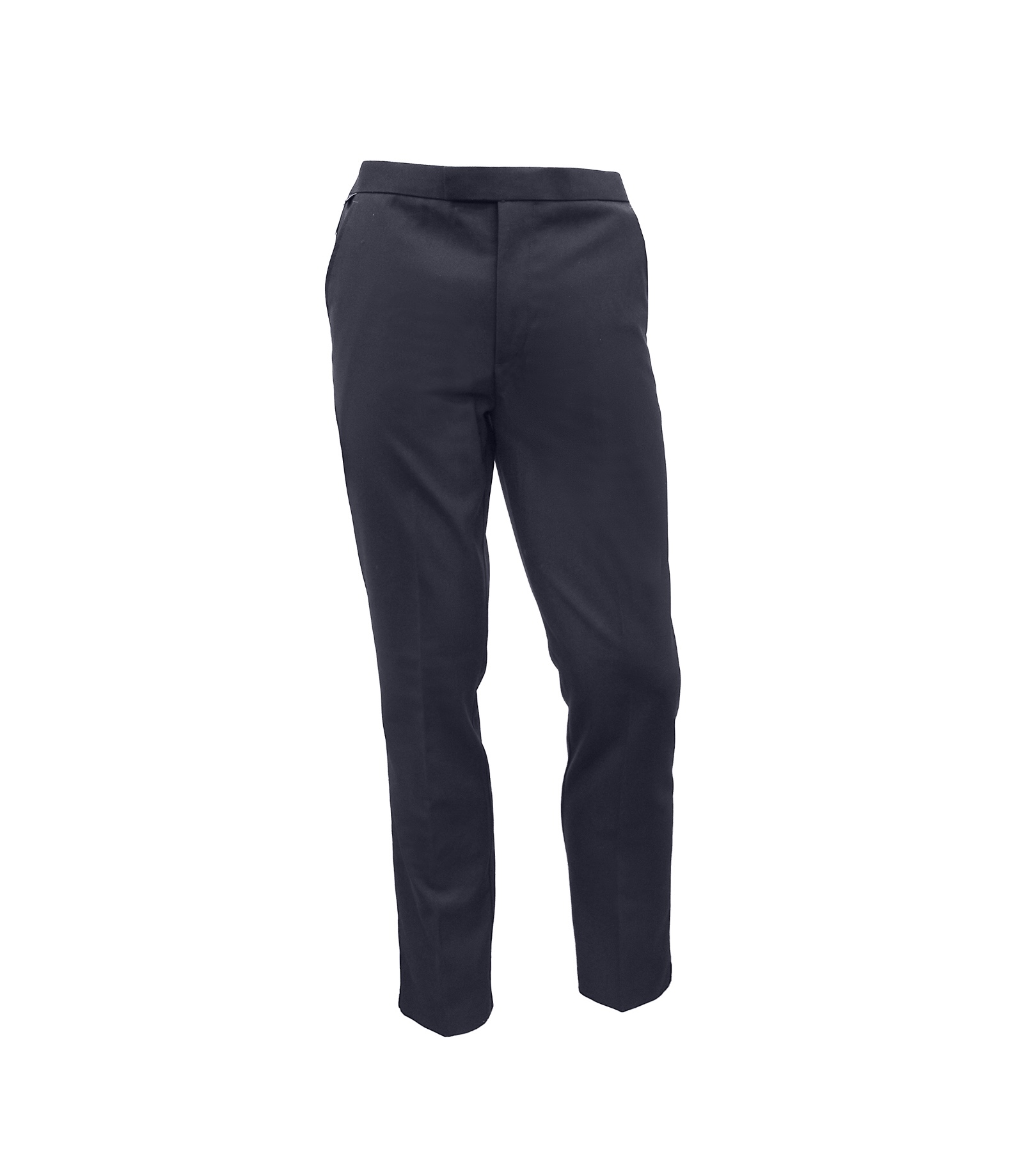 Navy Sturdy Elastic Waist Boys Trousers (246) - Quality Schoolwear