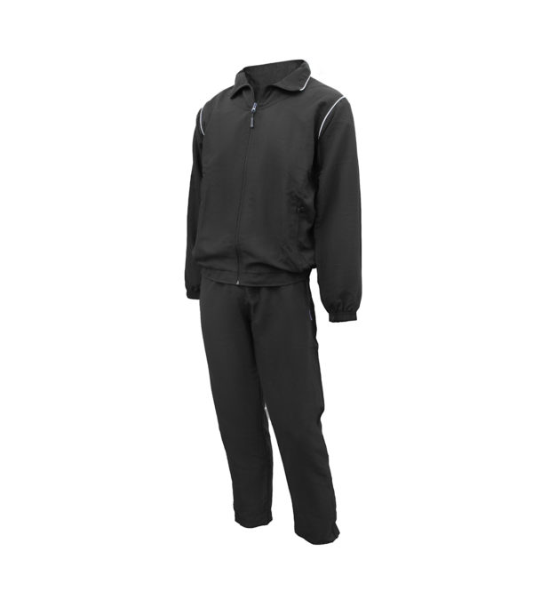 Black Microfibre Tracksuit by Hunter T700