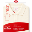 Hunter Cream School Polo Shirt