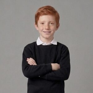 Black School Sweatshirt by Hunter Schoolwear 2601