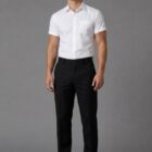 Black Regular Fit Boys Trousers by Hunter Schoolwear 444